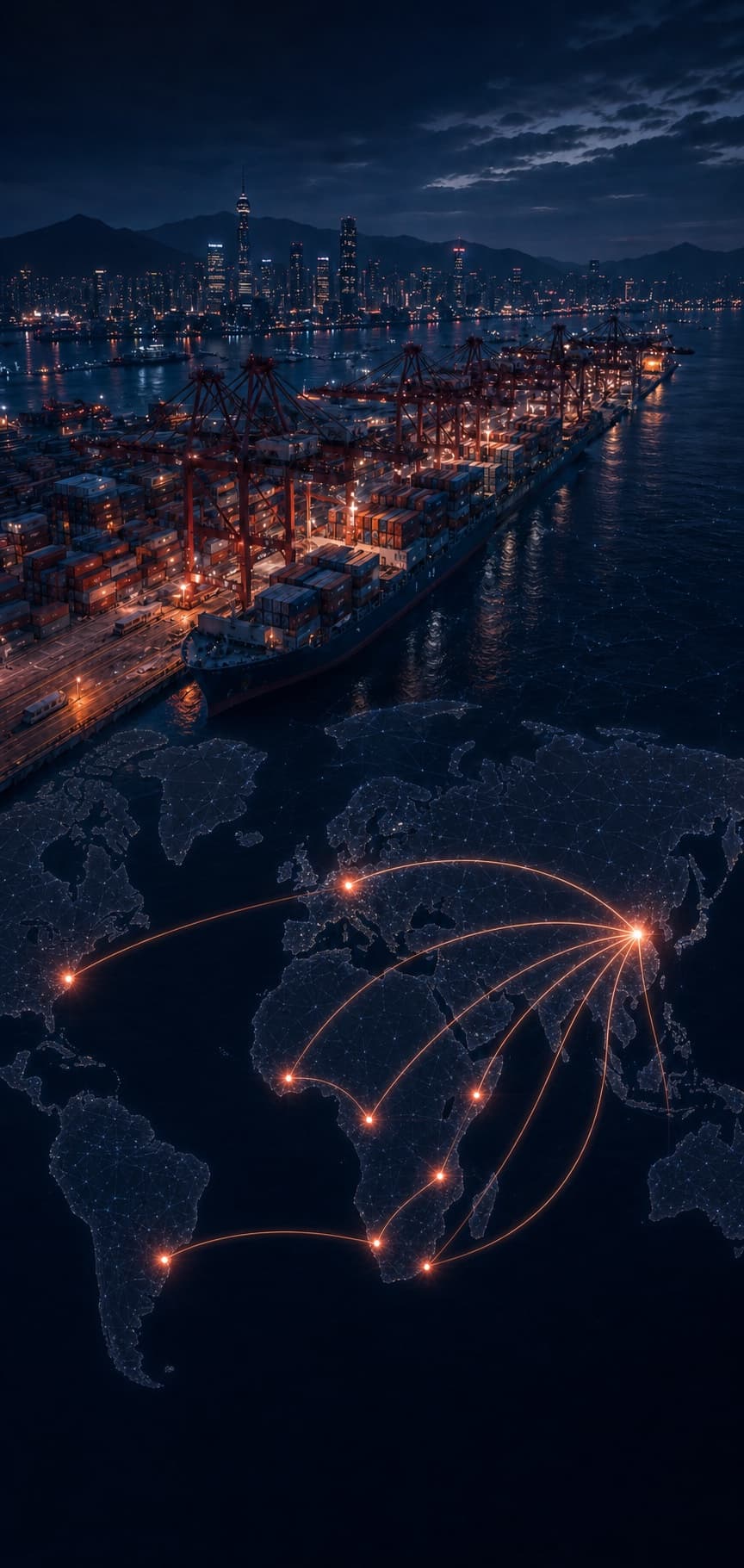 JIAWODE marketplace coverage connecting China with African markets through logistics partners