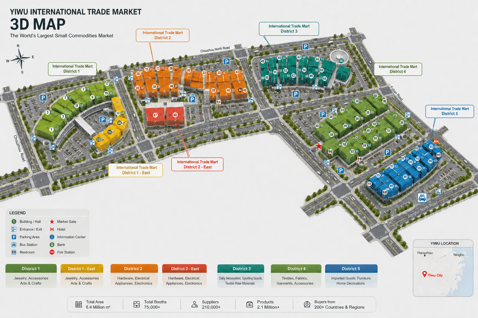 Yiwu International Trade Market campus